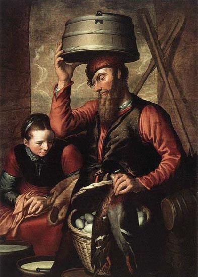 Pieter Aertsen Vendor of Fowl